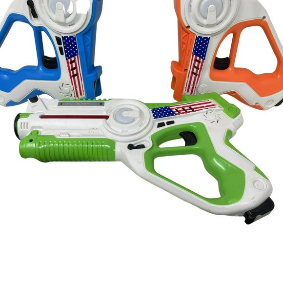 Veken Infrared Laser Tag Toy Gun Battle Set‎  3 Guns and 3 Vests - Picture 5 of 7